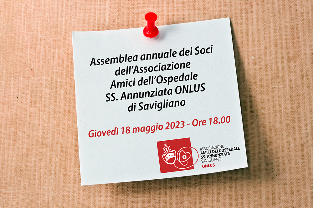 Assemblea annuale 2023 dei Soci dell'Associazione