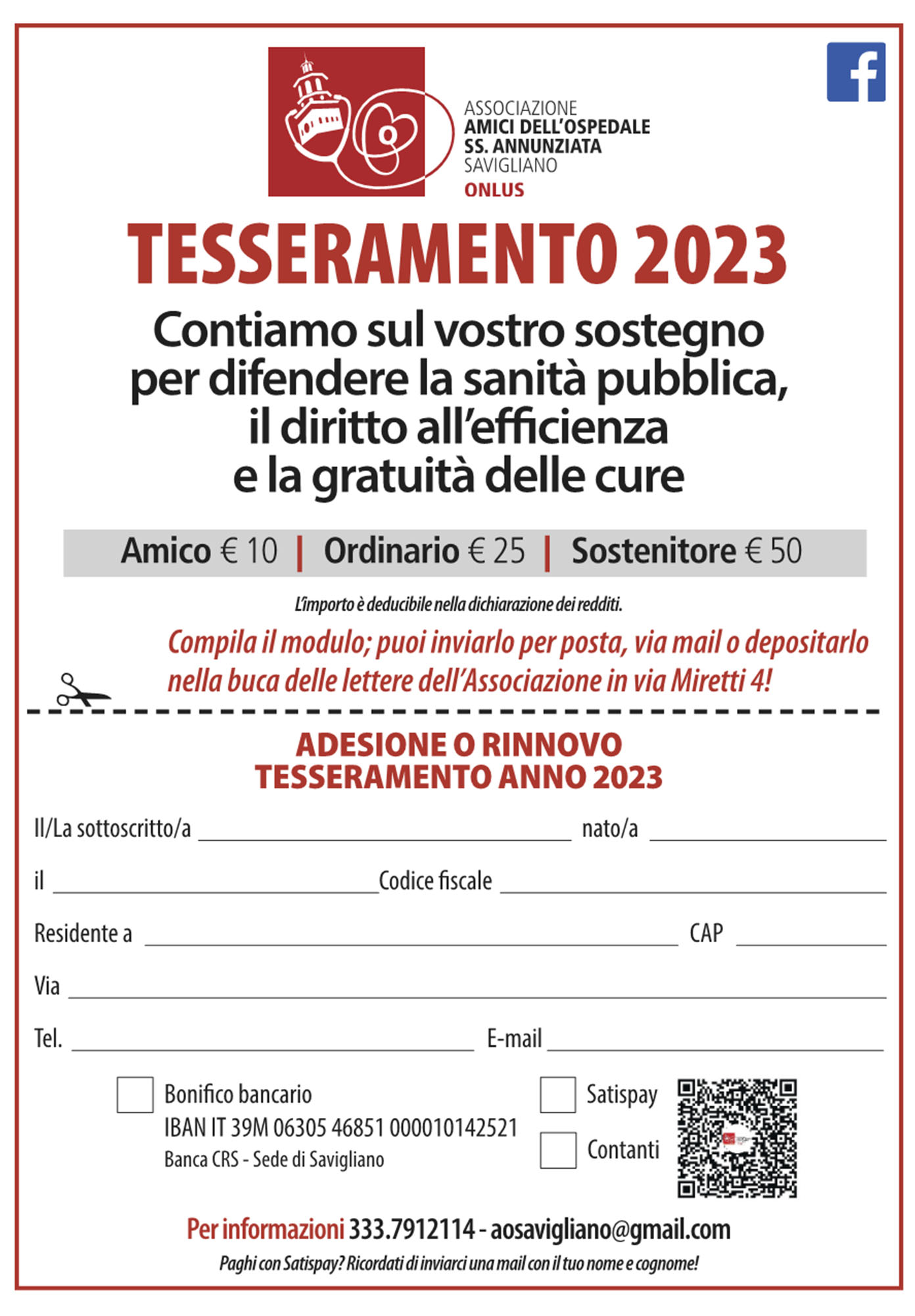 Tesseramento 2023