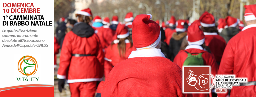 1° Camminata di Babbo Natale