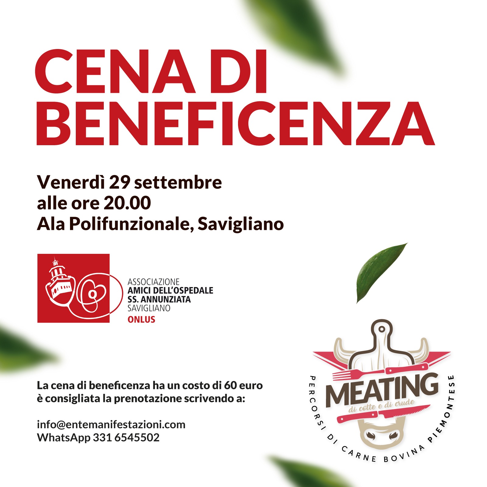 Cena di Beneficenza