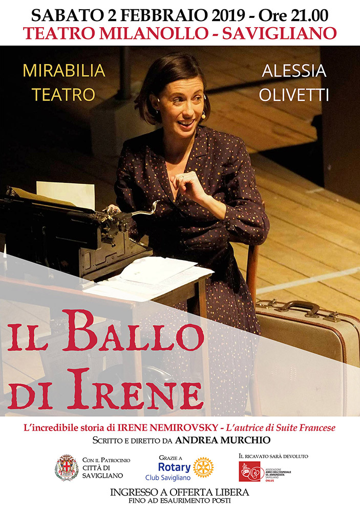 Spettacolo teatrale IL BALLO DI IRENE