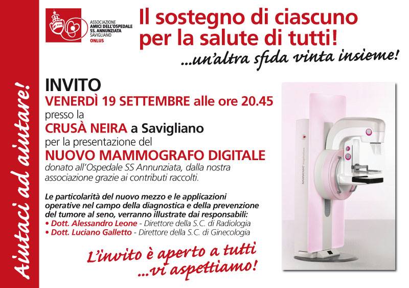 Presentazione MAMMOGRAFO